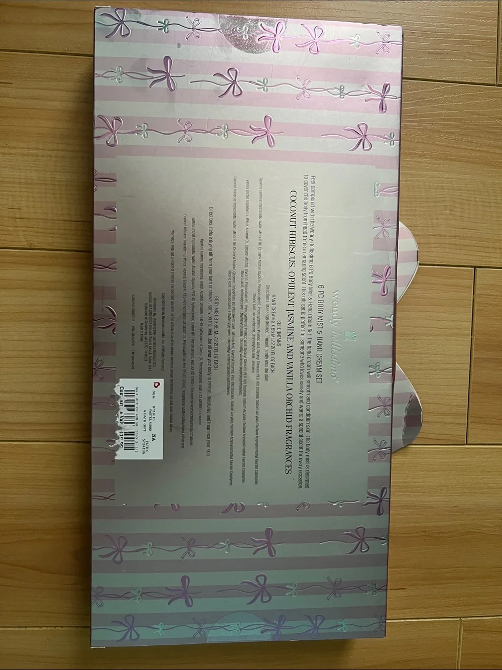 Wendy Bellissimo Pink & Light Blue Bath & Body Gift Set
